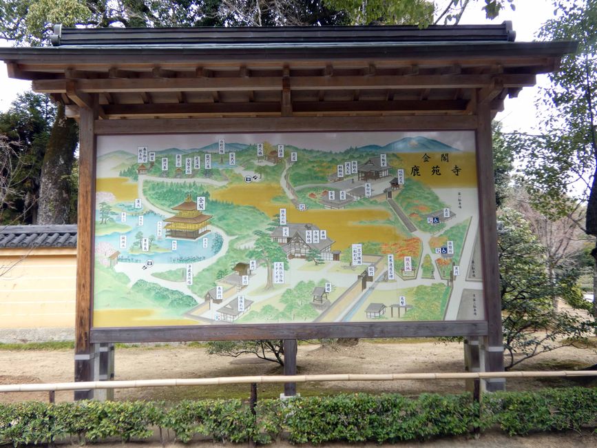 Plan der Anlage des goldenen Tempels