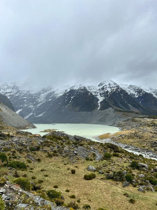 Gletschersee beim Mount Cook