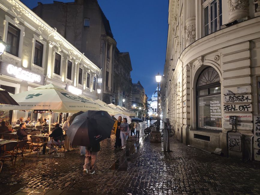 Barfuß durch Bukarest