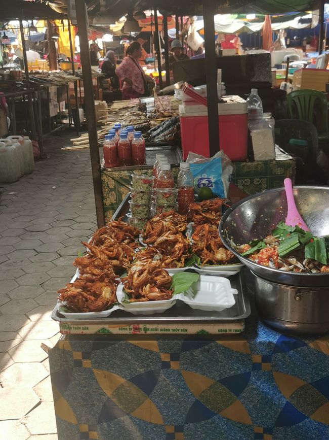 ... und der Krabbenmarkt ...