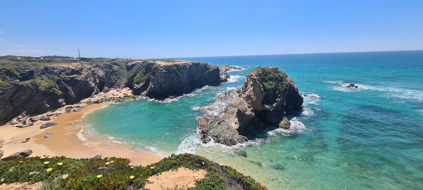 1. Etappe Sines - Porto Covo