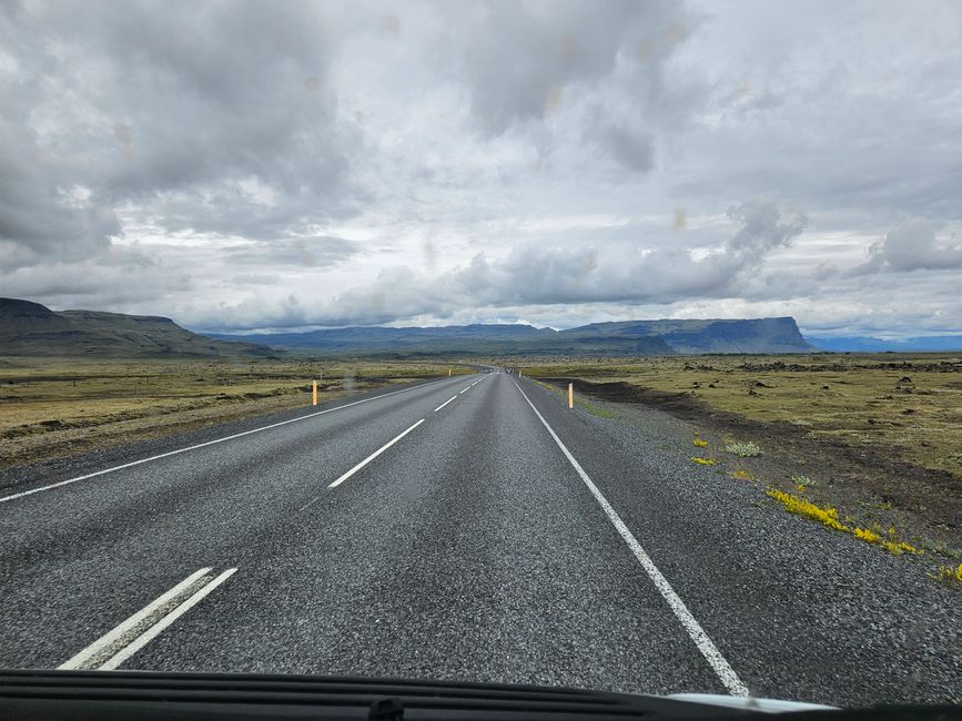 Vista de los glaciares 