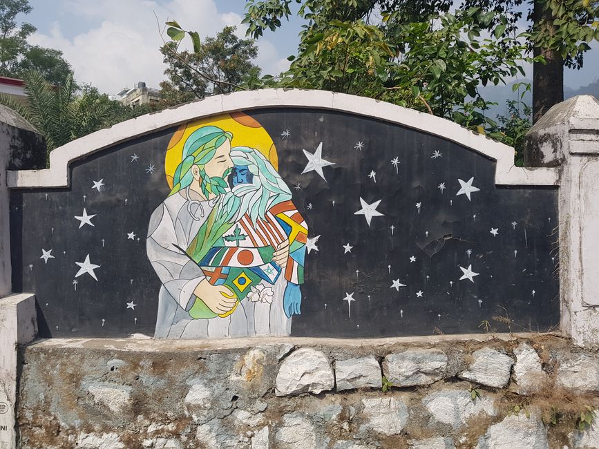 Streetart of Rishikesh 