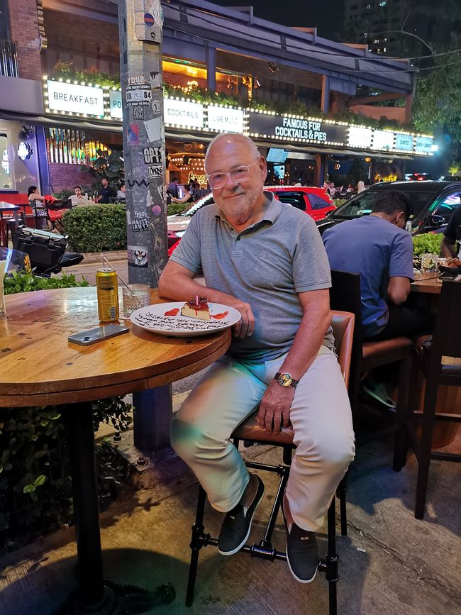 Ich auf Kneipentour in Kuala Lumpur