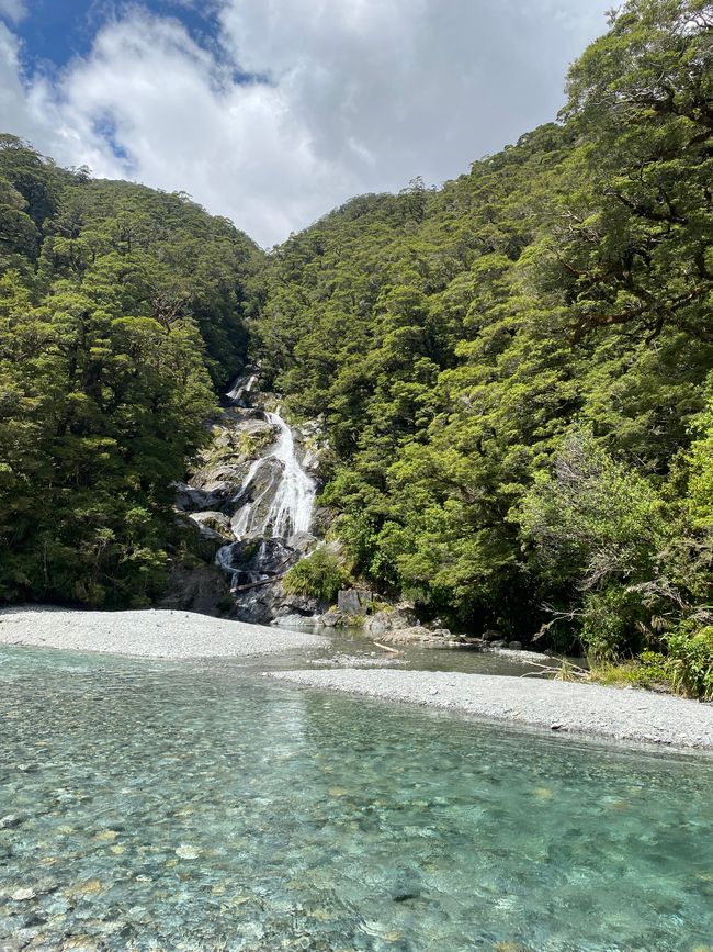 Another waterfall in Mount Aspiring National Park