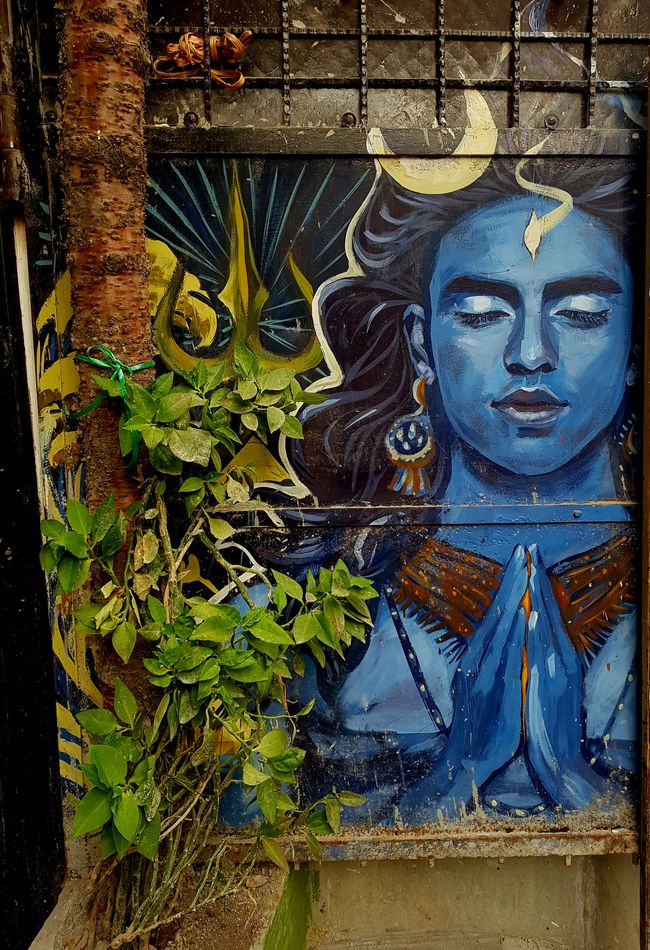 Streetart of Rishikesh 