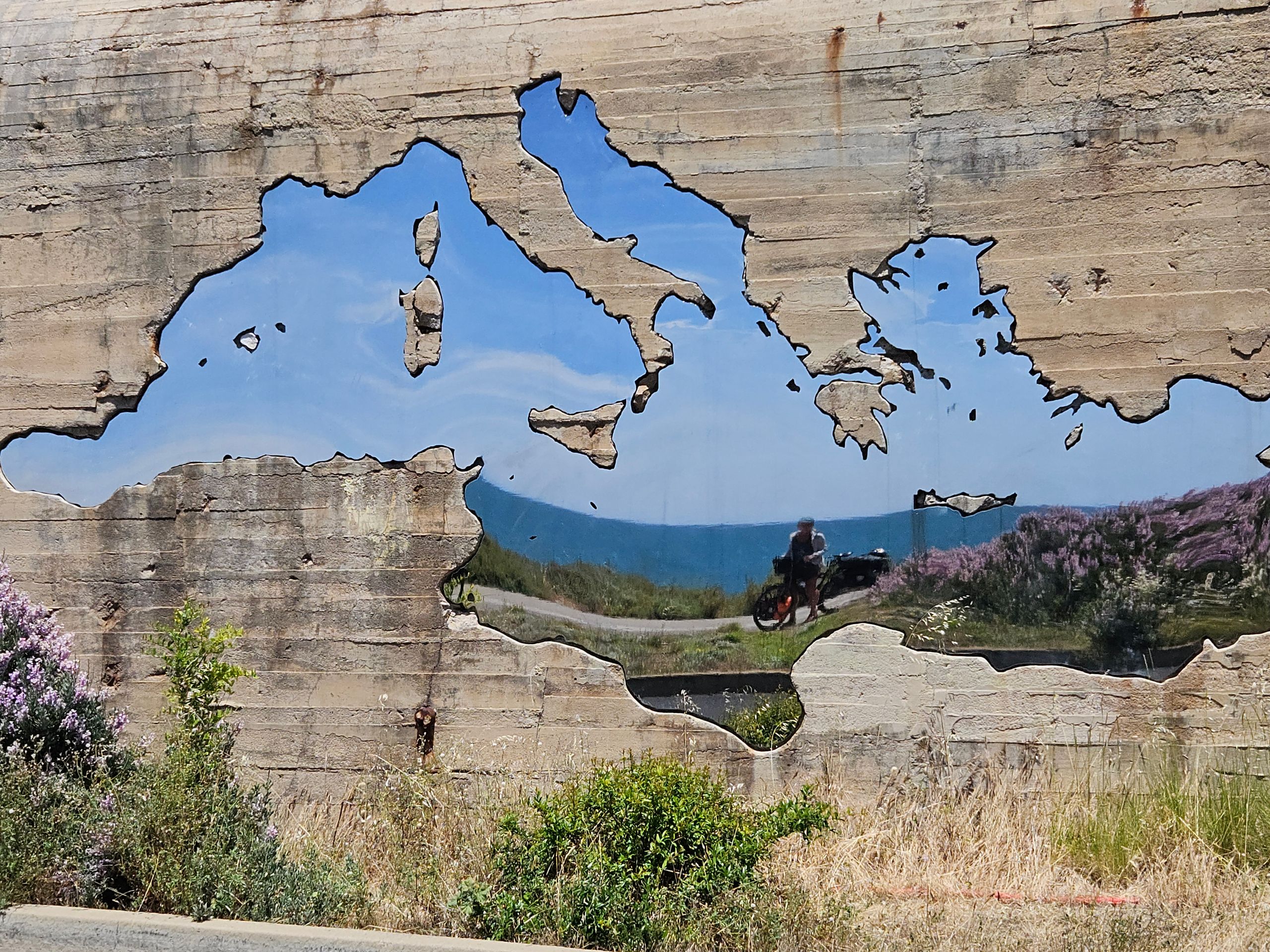 Maria dans la Méditerranée