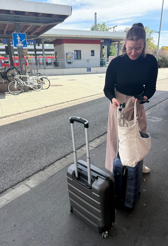 Aufbrechen/ to set off