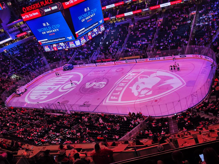 Edmonton, siamo arrivati