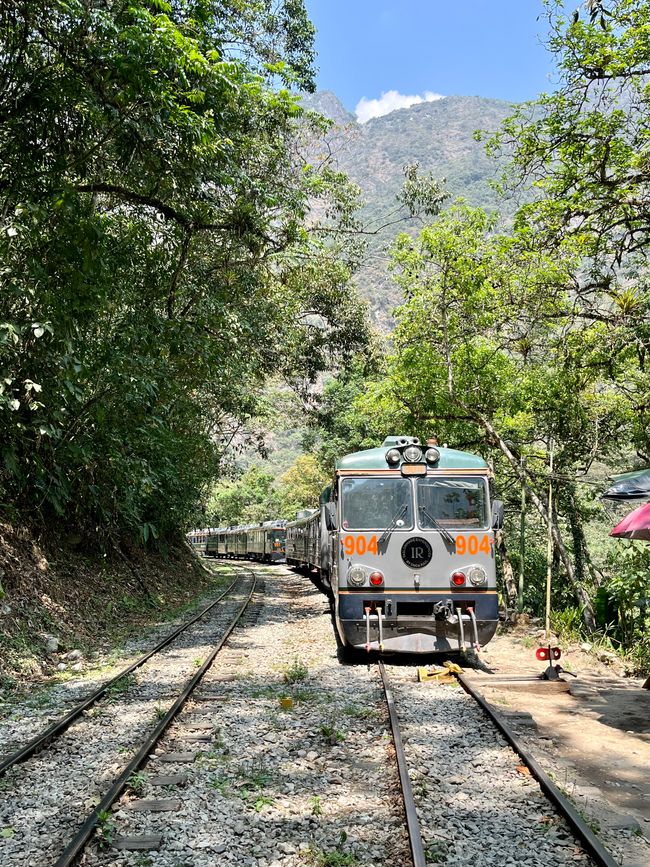 La estación en Hidroelectrica