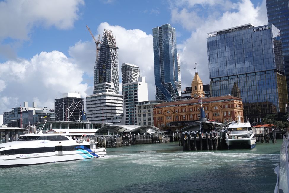 Ausflug von Auckland nach Waiheke Island ....