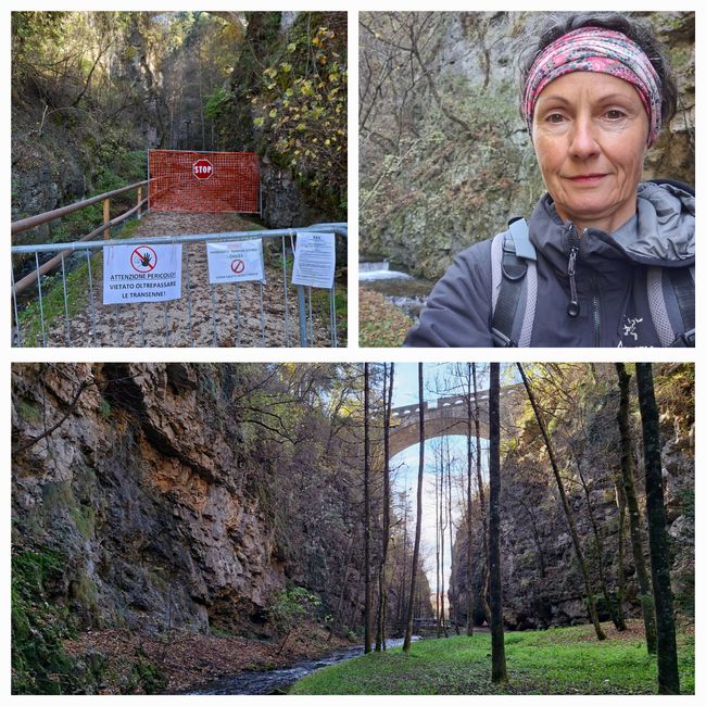 Schlucht gesperrte - aber nicht für mich :-O