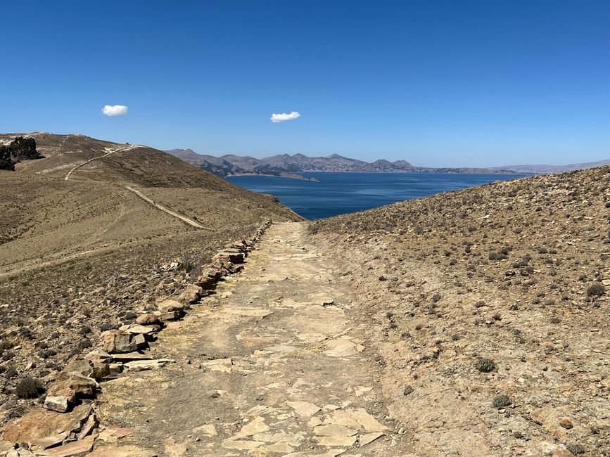 Il cammino sull'Isla
