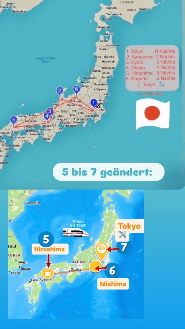 Teil 12 Japan 🇯🇵 Abreise und Fazit der gesamten Reise