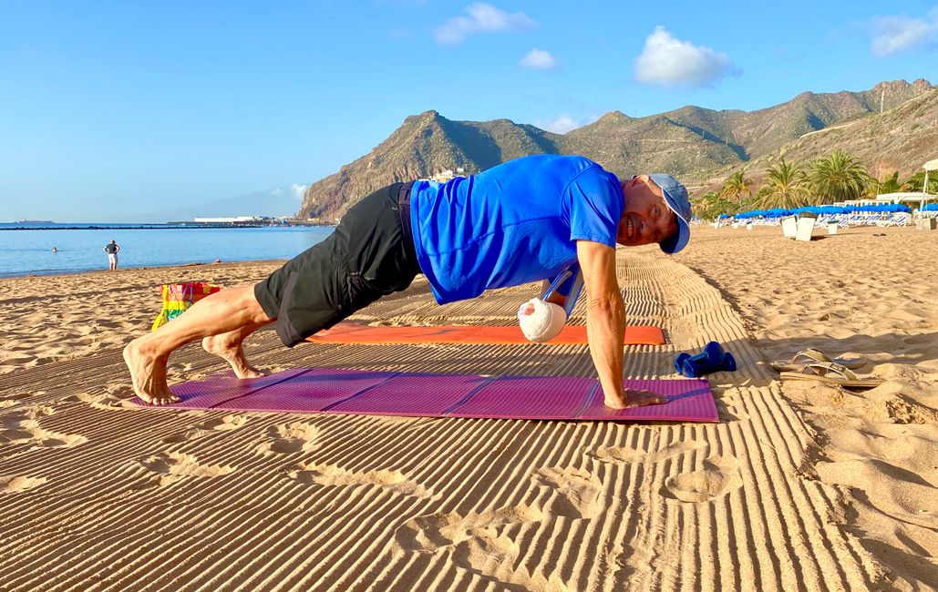 ...with one-armed push-ups
