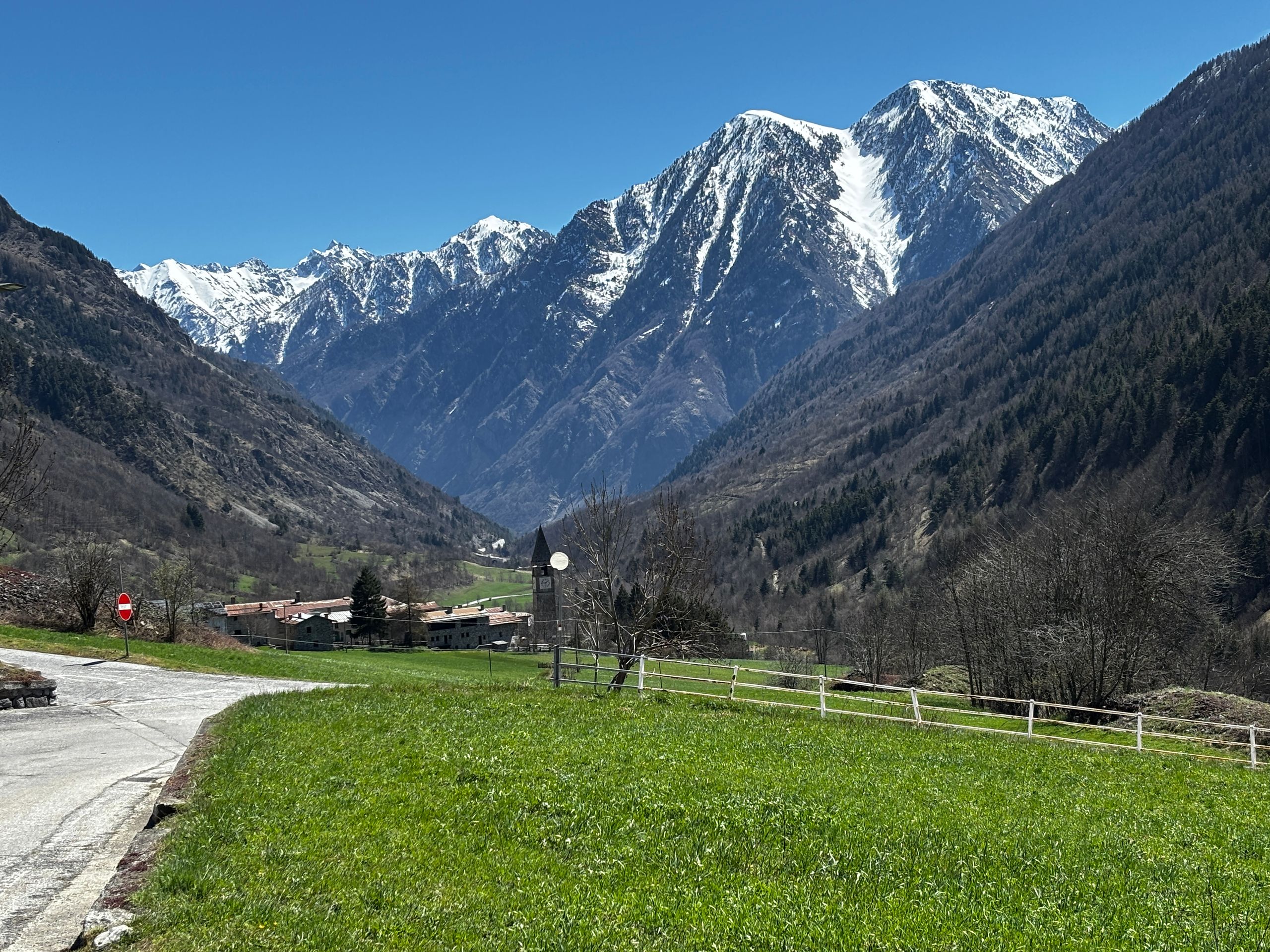 Vista desde la autocaravana