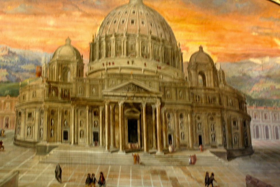 Die Peterskirche im 15. Jahrhundert, Bauleiter Bramante