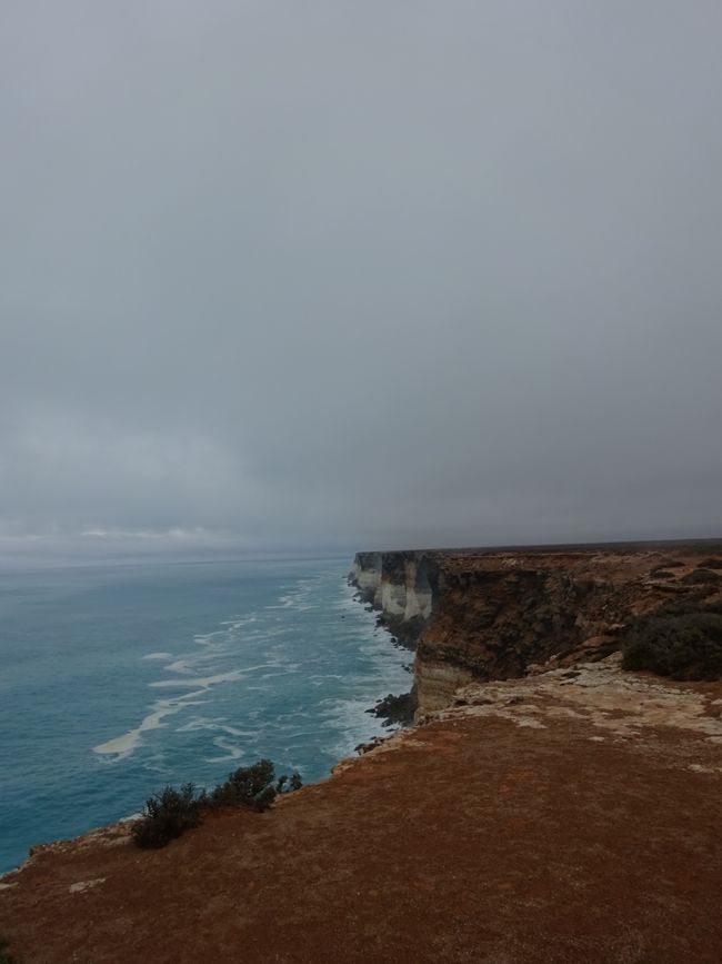 Bunda Cliffs on the other side