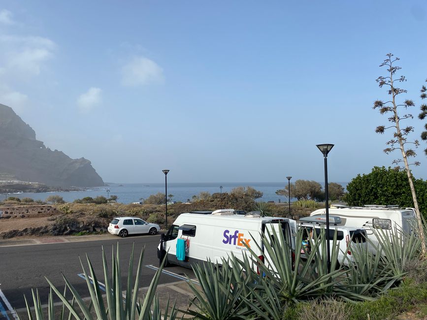 Unser legaler(!) und kostenloser Stellplatz in Buenavista