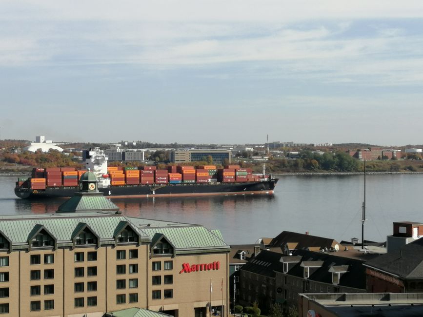 Vista desde la habitación del hotel