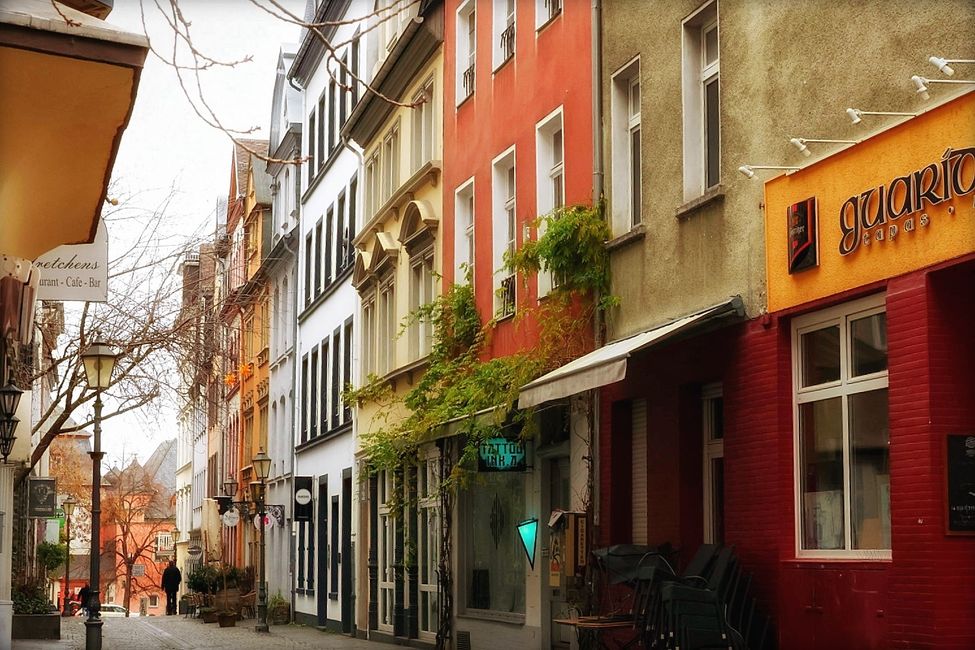 KOBLENZ ist der Ort an dem Mosel und Rhein zusammenfließt.