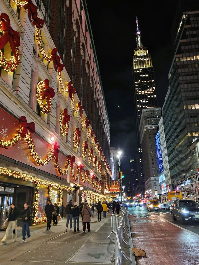 NYC 5th Avenue - Es wird weihnachtlich