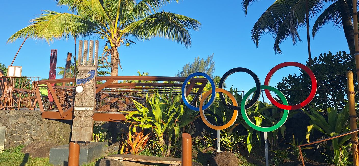 Tahiti Iti: Teil der olympischen Spiele 2024 // Tahiti Iti: part of the 2024 Olympic Games