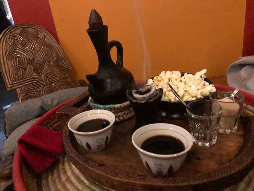Cerimonia del caffè etiope