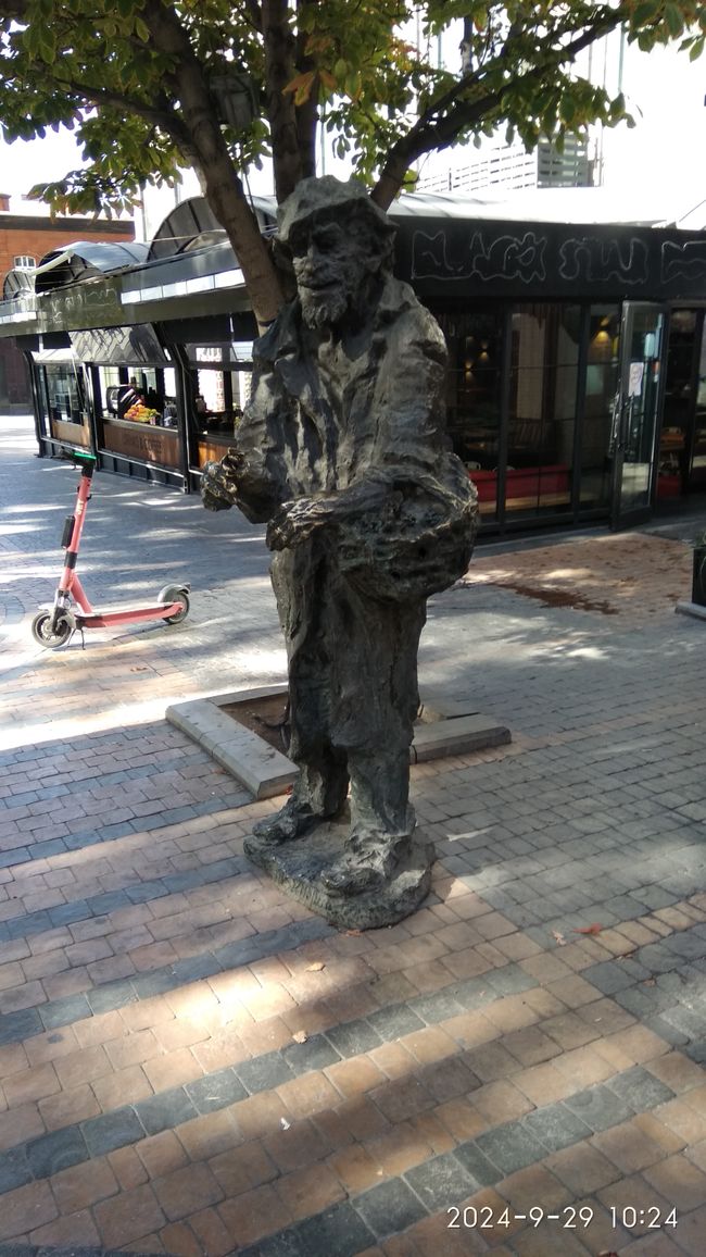 Skulptur in der Innenstadt