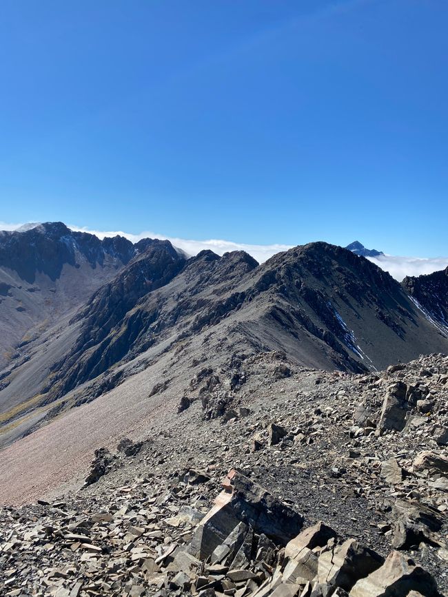Mount Aicken Gipfel (erster Gipfel der nach dem Grad kommt)