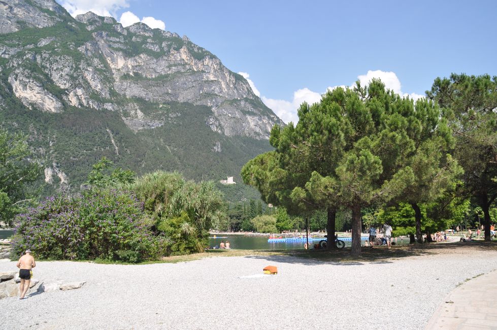 Torbole am Gardasee im Juli 2013