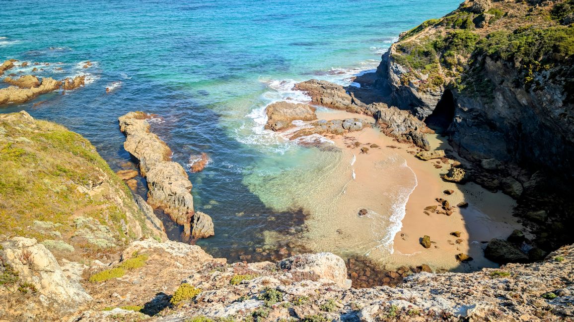 11. Étape de Villa Nova de Milfontes à Porto Covo