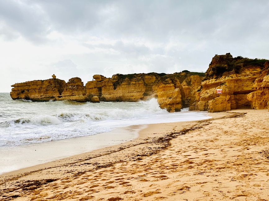 Praia São Rafael und Praia dos Arrifes