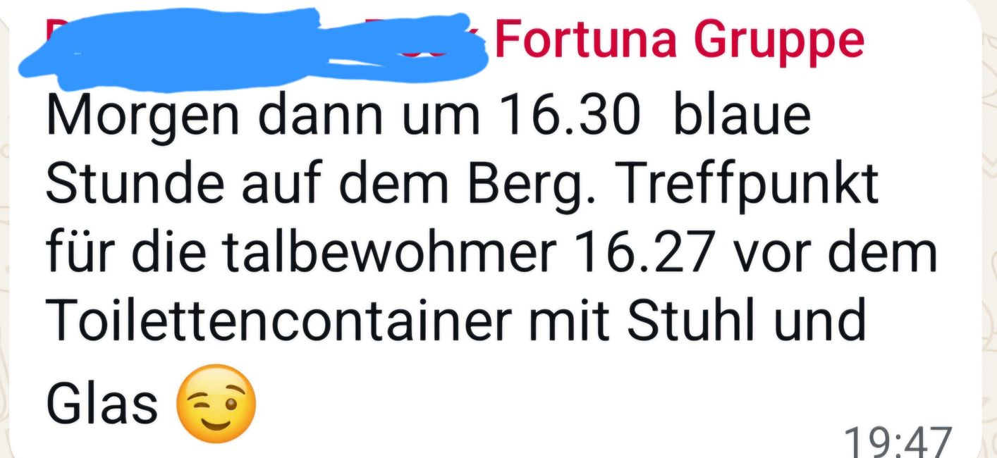 Einladung vom Berg