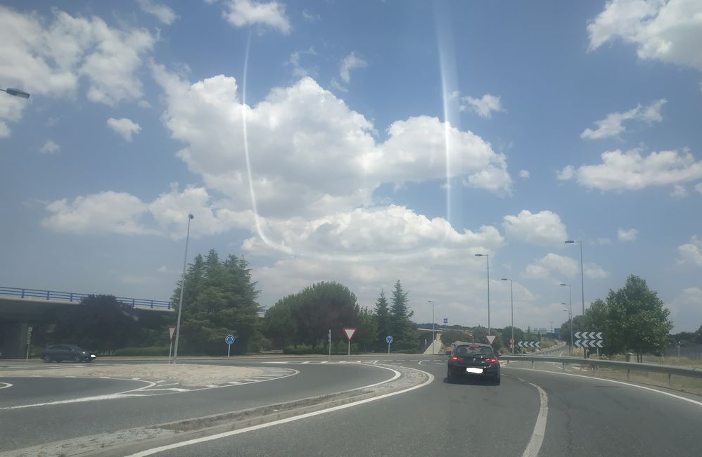 Photos from my car of Ávila (Castilla y León, Spain) (July 2024)