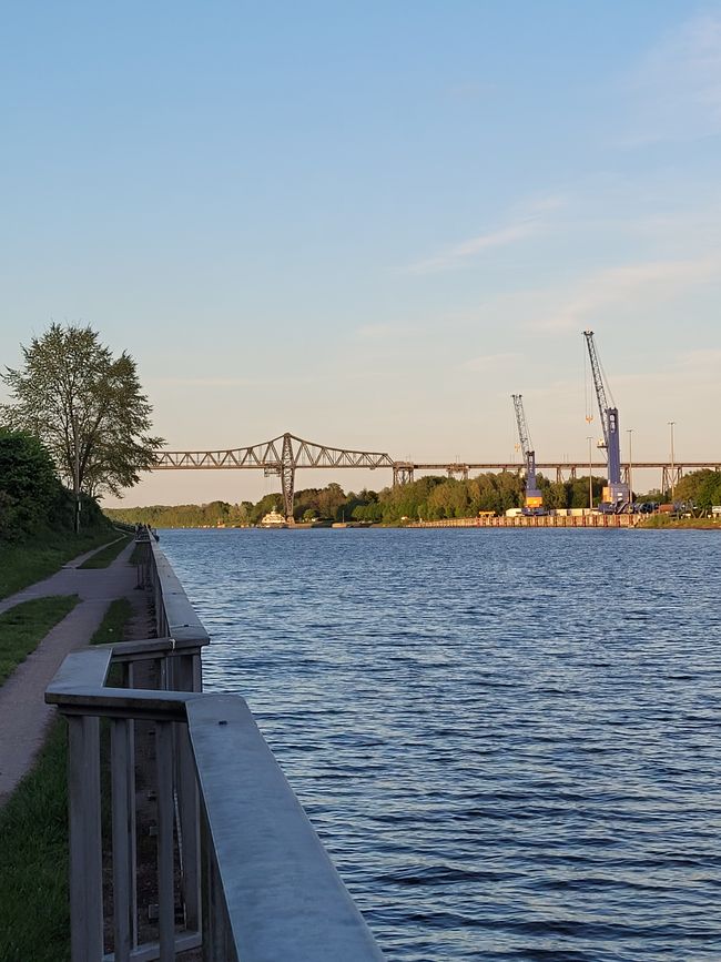 Auf dem Weg nach Rendsburg