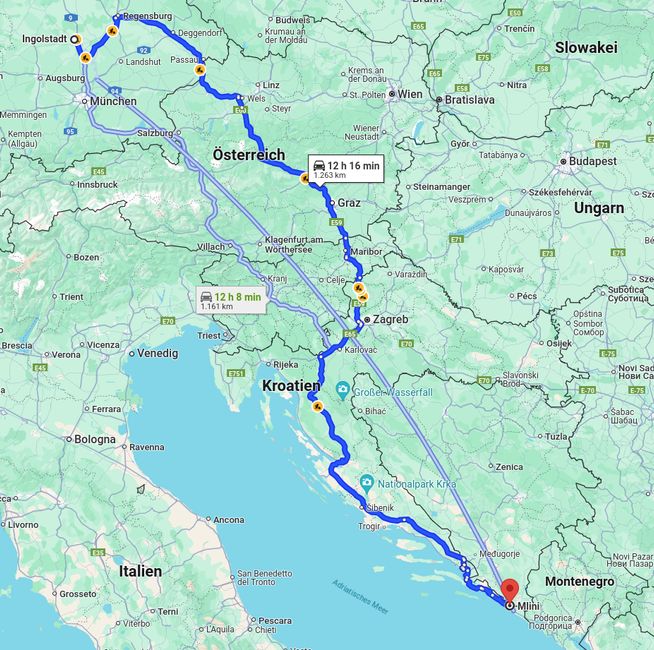 Mit dem E-Auto nach Kroatien - Blog 1 - Vorbereitung