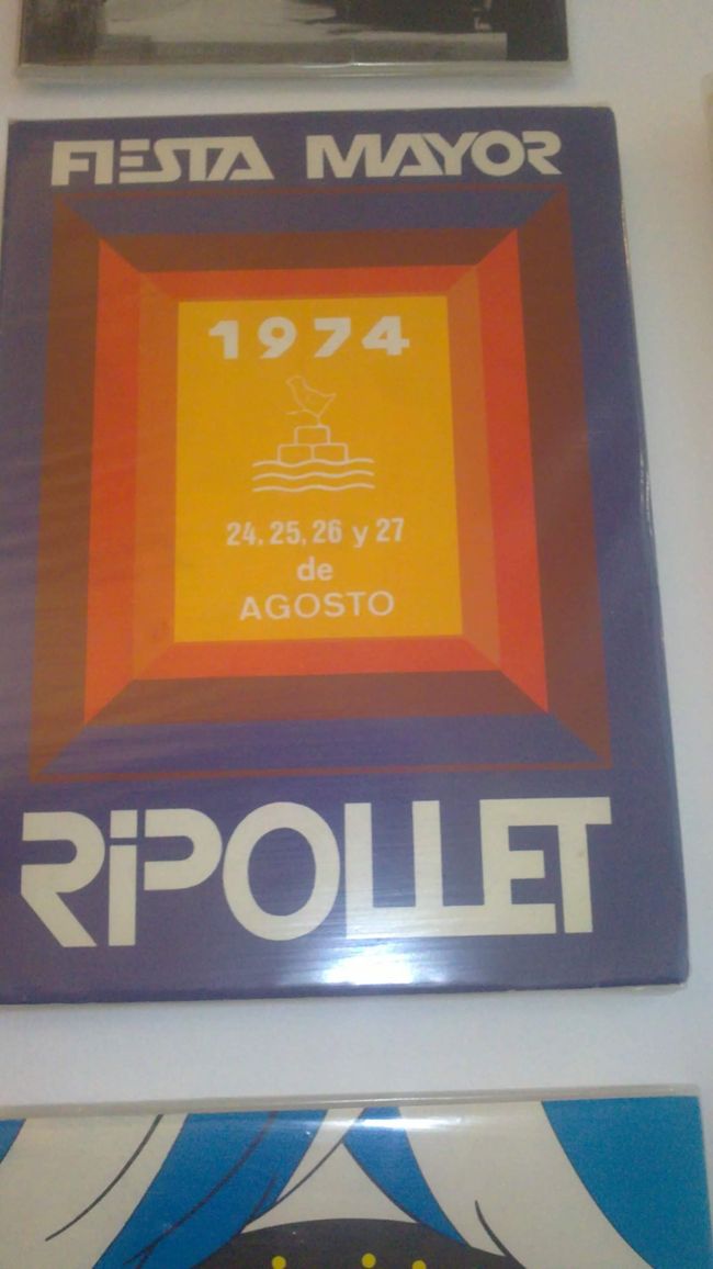 Old posters of the Festa Major de Ripollet (photos from 2018)