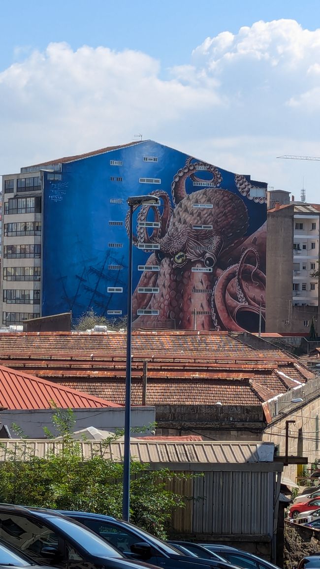 Eighth Stage on the Camino Portugues da Costa from Baiona to Vigo