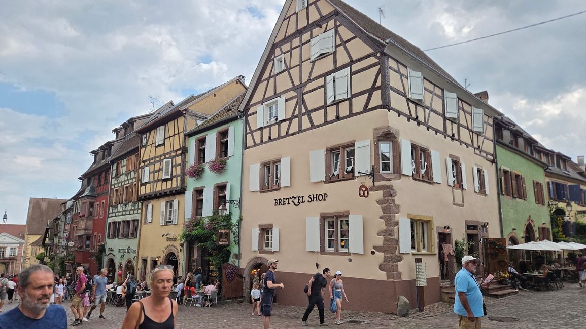 Riquewihr eines der "Schönsten Dörfer Frankreichs"