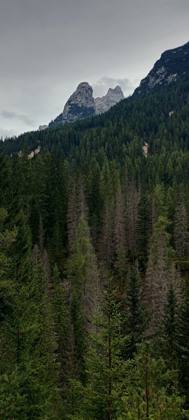 Berge in den Dolomiten