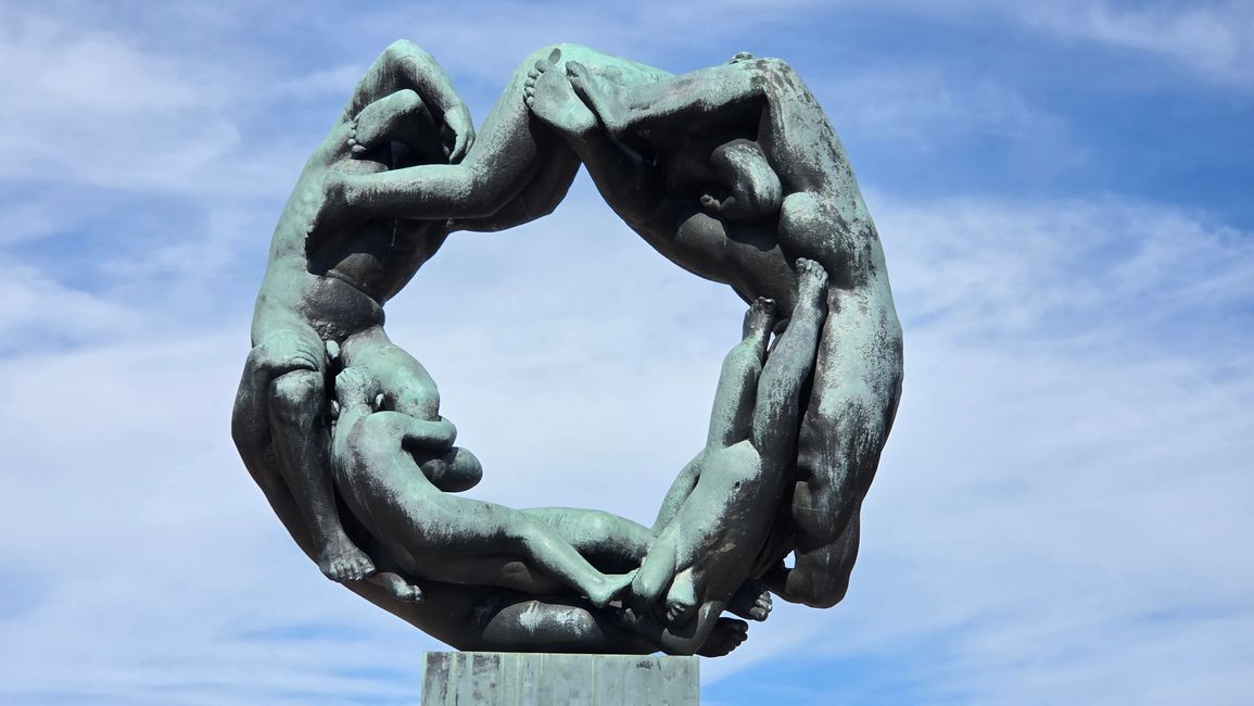 Rad des Lebens von Gistav Vigeland