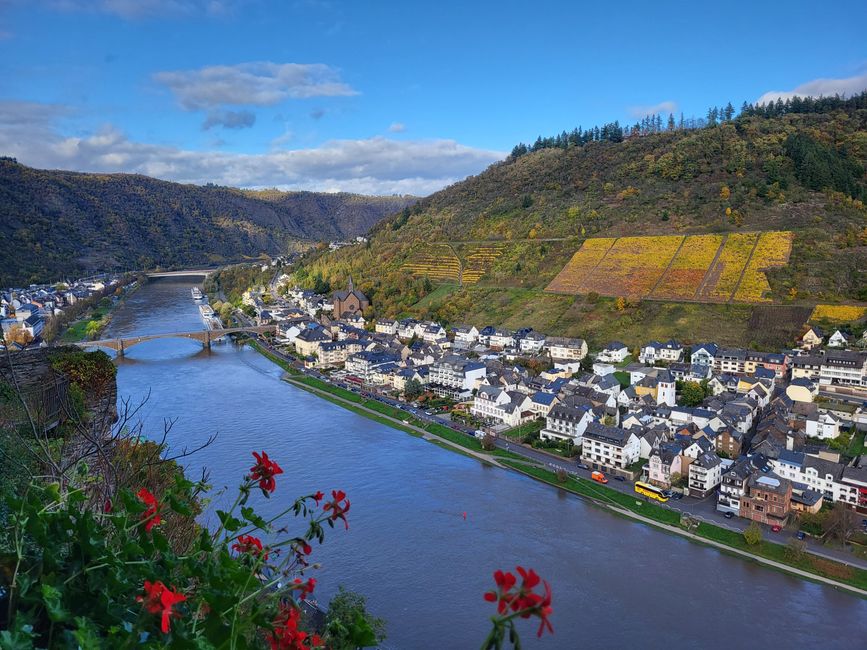 Vue depuis le Château de Cochem 