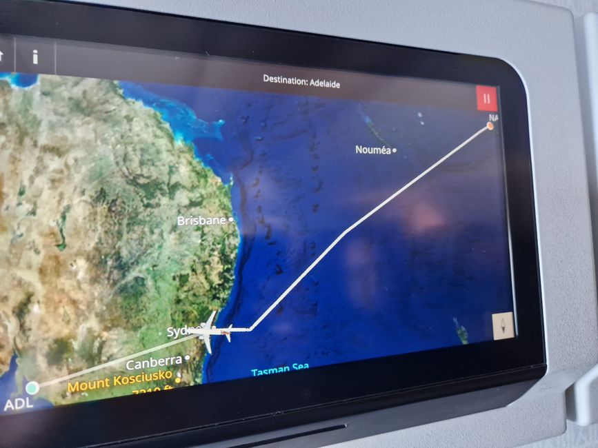 Il viaggio dal Regno di Tonga all'Australia
