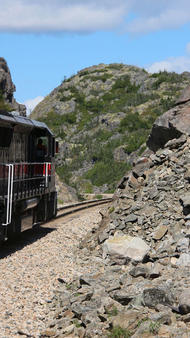 Etiqueta 22: ¡Rumbo a Alaska! Un deslizamiento de tierra, el White Pass y trenes largos