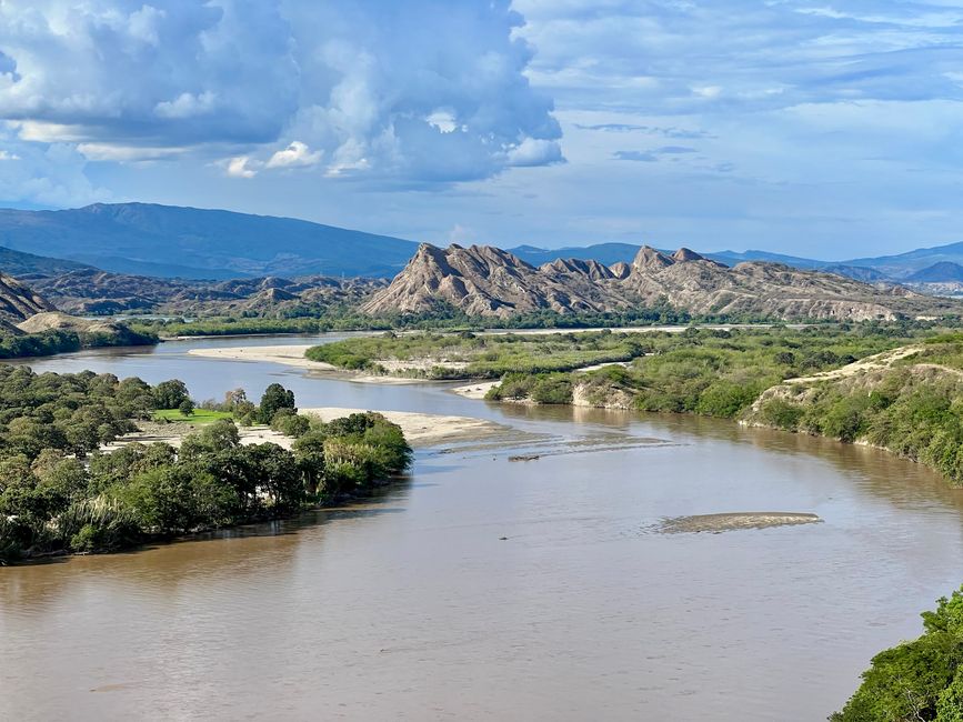 Rio Magdalena, vue vers le nord