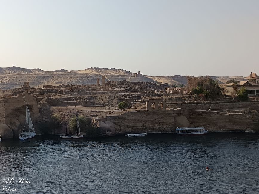 Blick auf die Insel Elephantine 