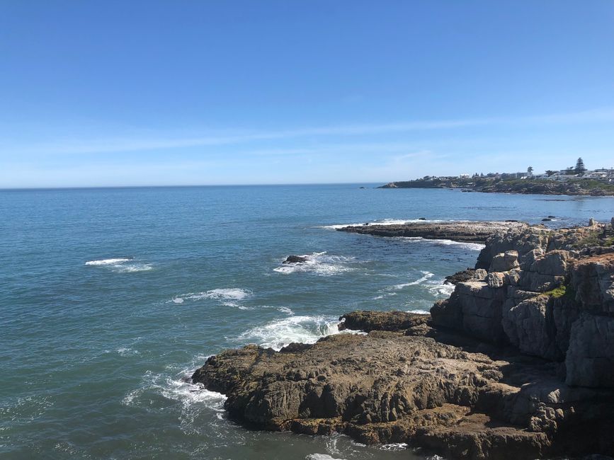 Entlang am Walweg von Hermanus