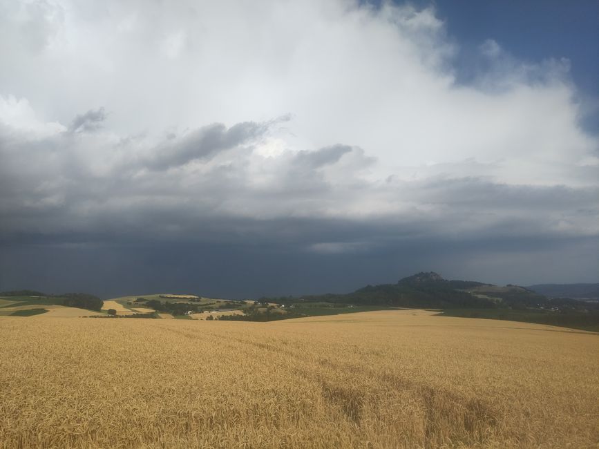 Gewitterstimmung im Hegau