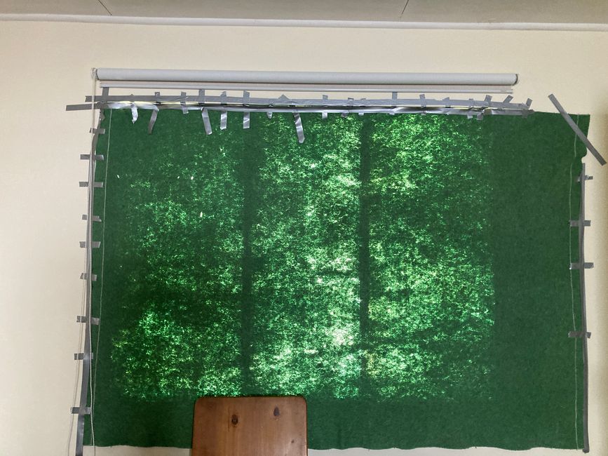 Der Versuch, mein Fenster etwas gegen den Lärm zu dämmen